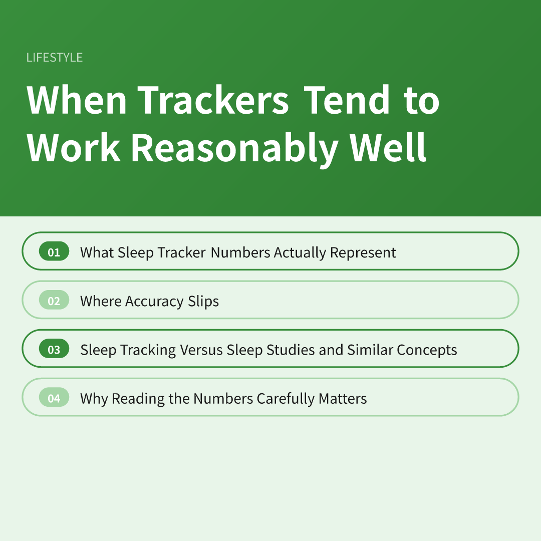 When Trackers Tend to Work Reasonably Well