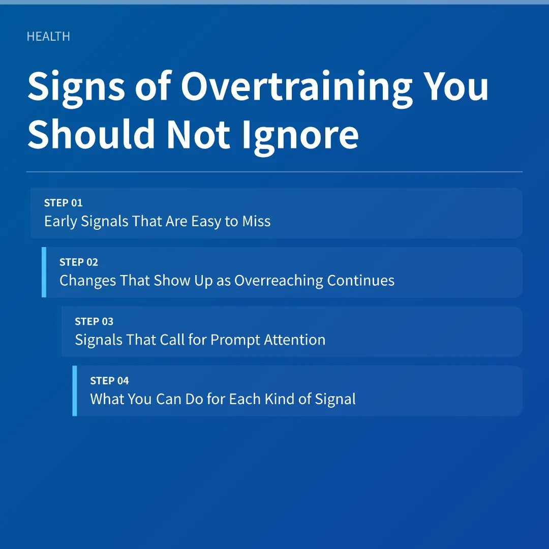 Signs of Overtraining You Should Not Ignore - signs of overtraining you should not ignore