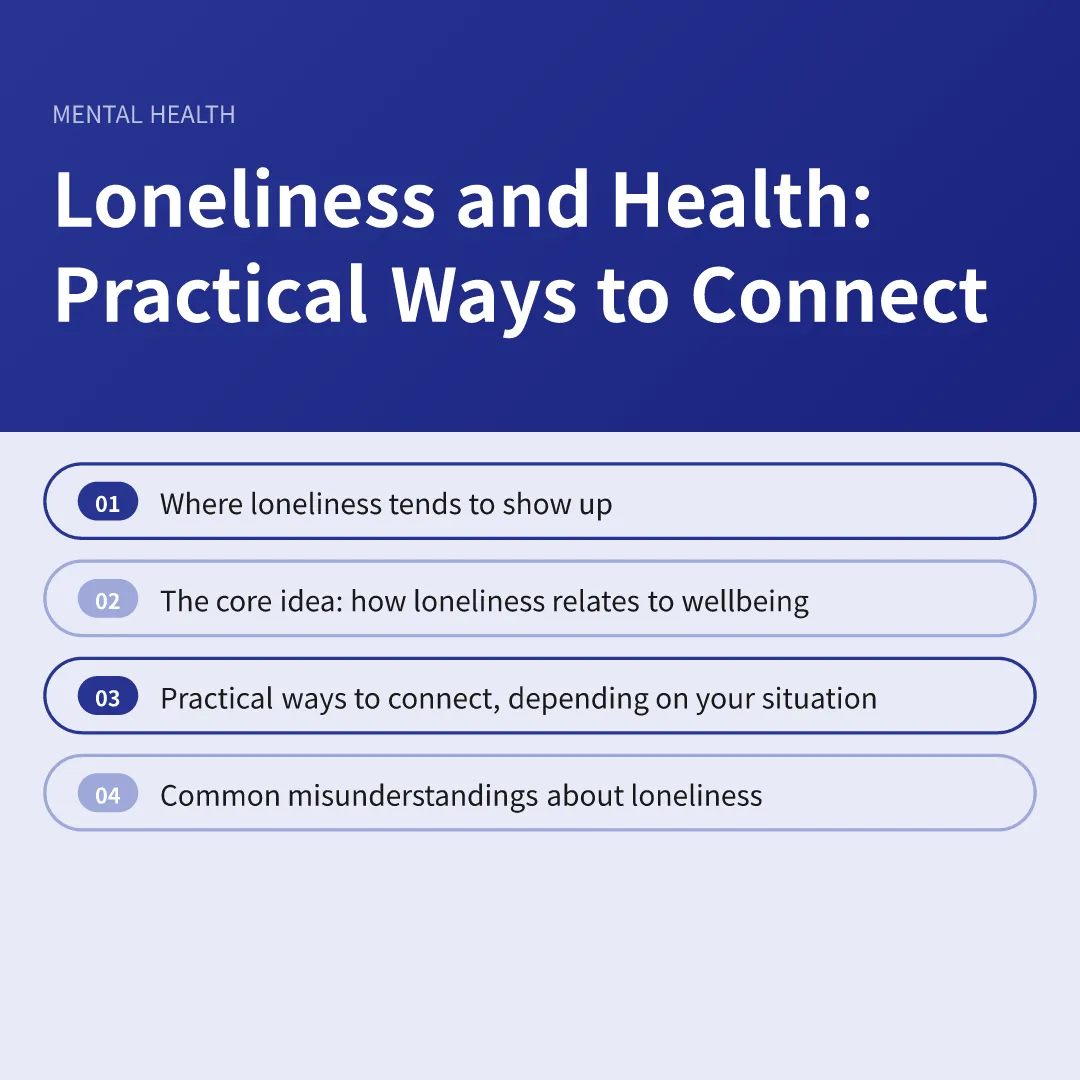 Loneliness and Health: Practical Ways to Connect - loneliness and health practical ways to connect