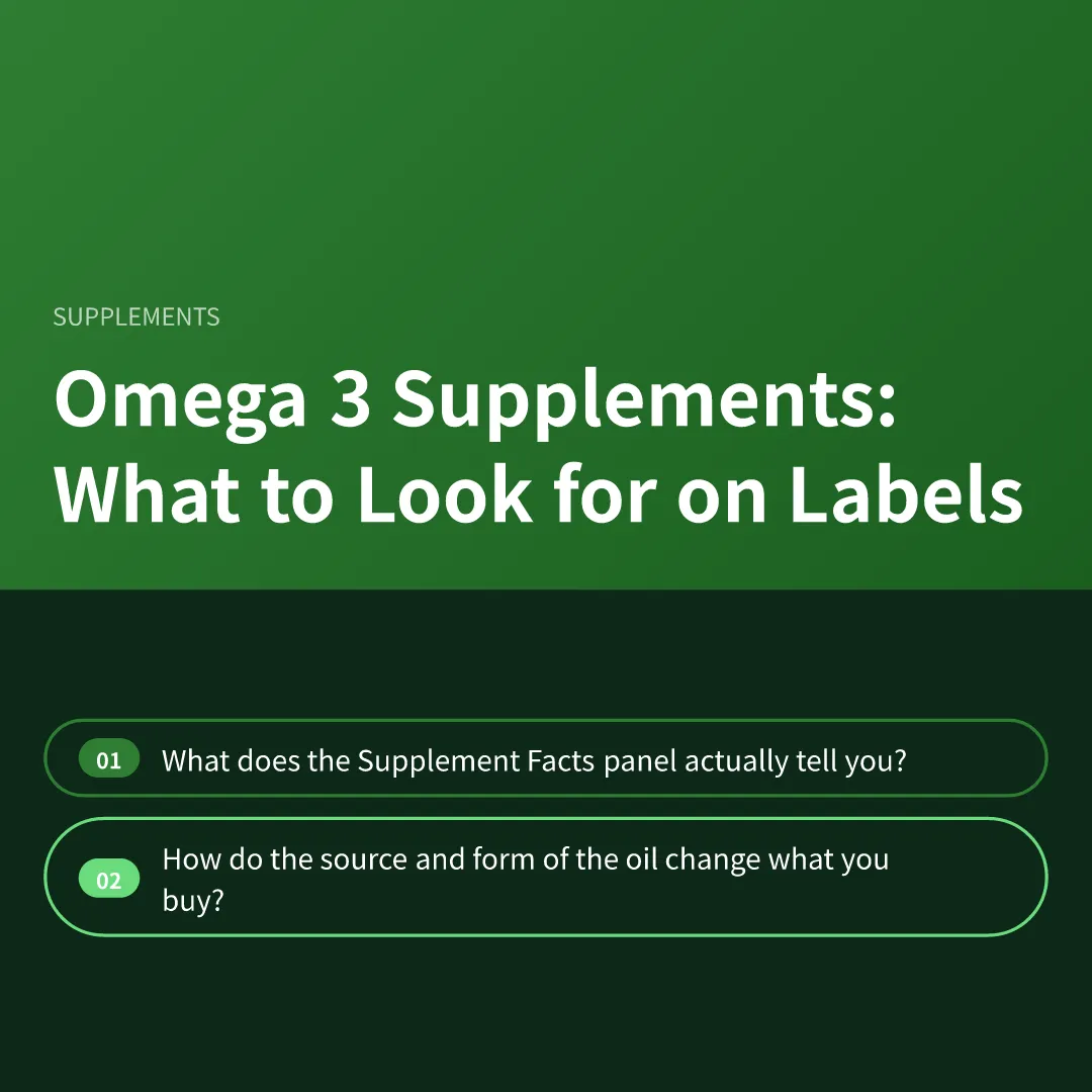 Omega 3 Supplements: What to Look for on Labels - omega 3 supplements what to look for on labels