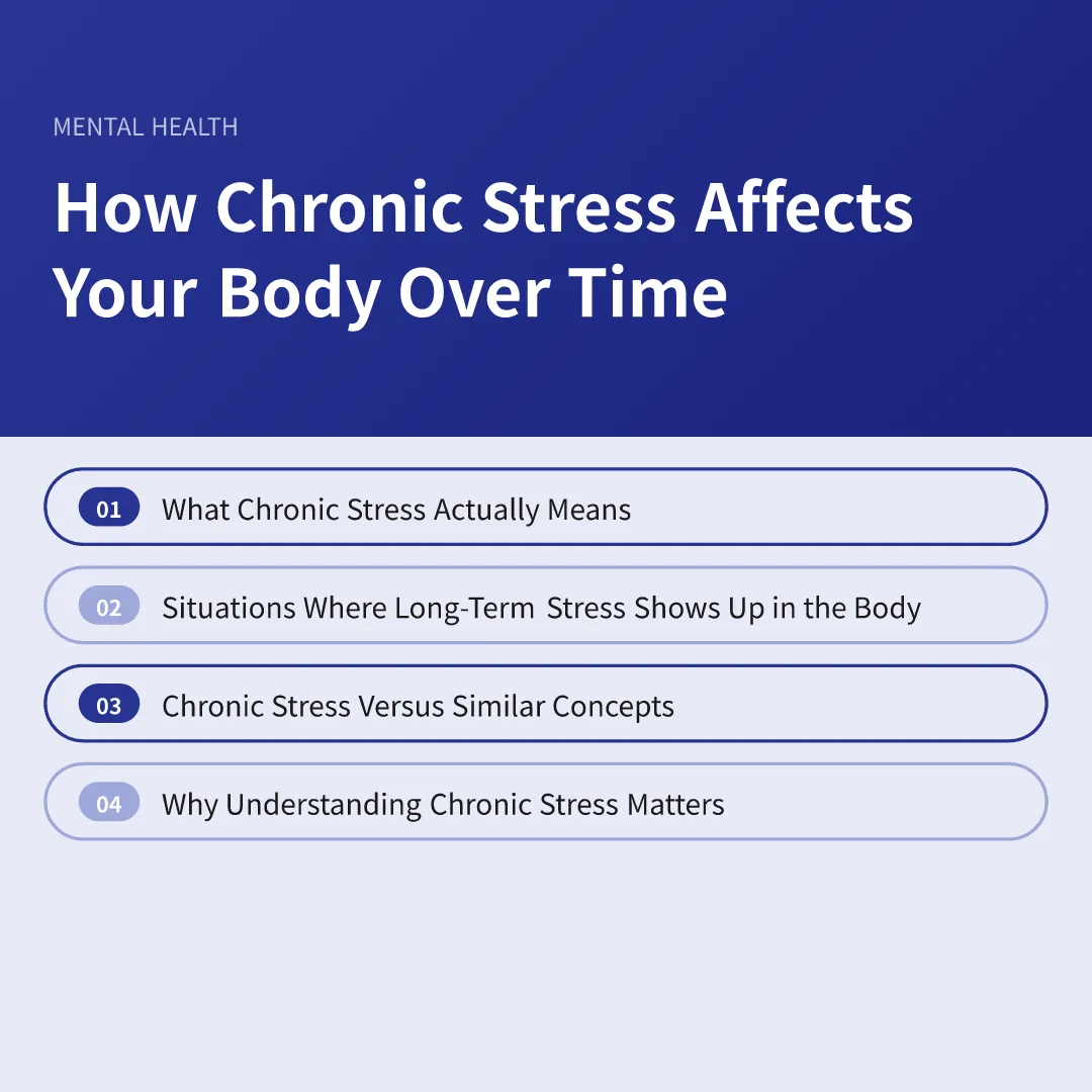 How Chronic Stress Affects Your Body Over Time - how chronic stress affects your body