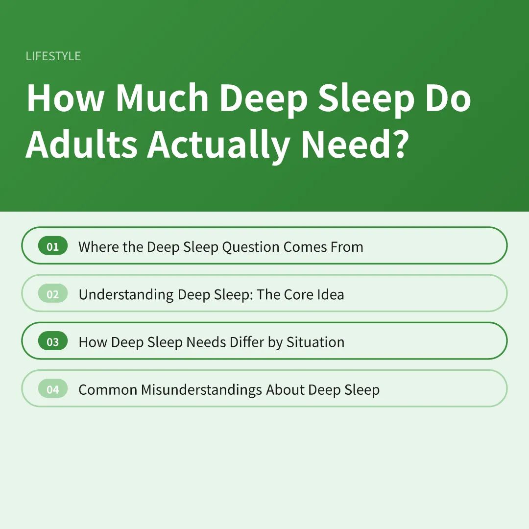 How Much Deep Sleep Do Adults Actually Need? - how much deep sleep do adults actually need