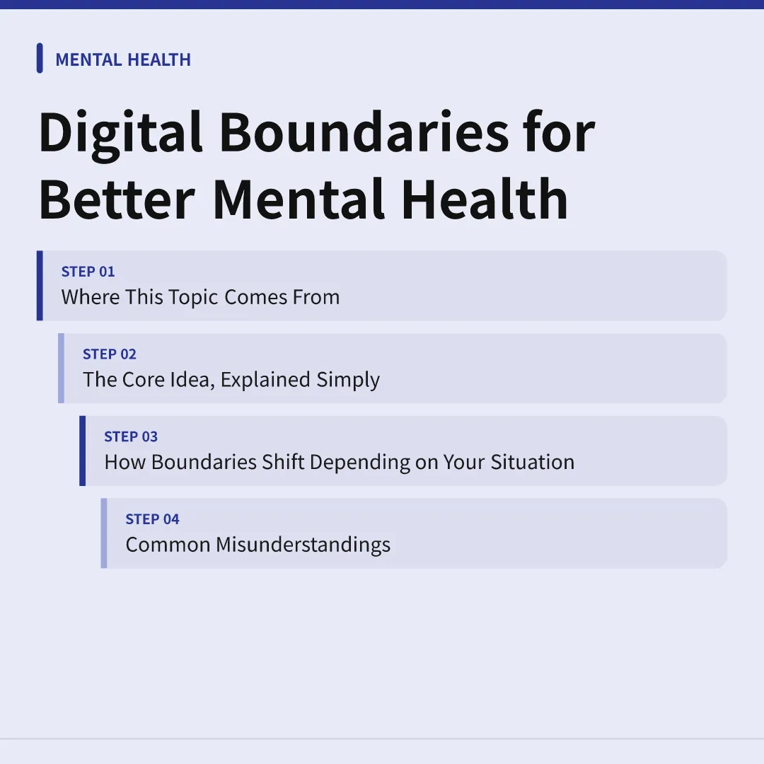 Digital Boundaries for Better Mental Health - digital boundaries for better mental health