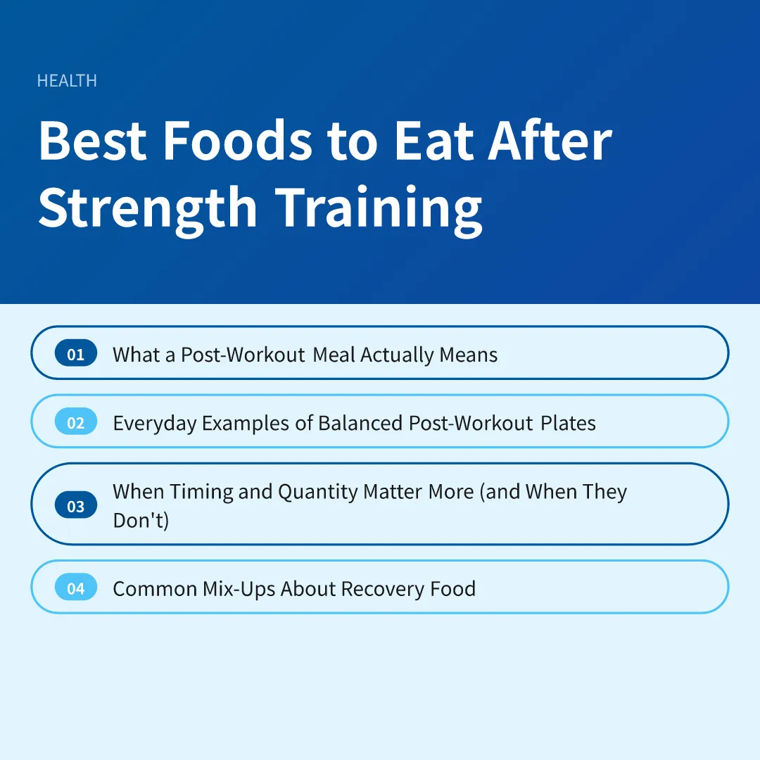 Best Foods to Eat After Strength Training - best foods to eat after strength training