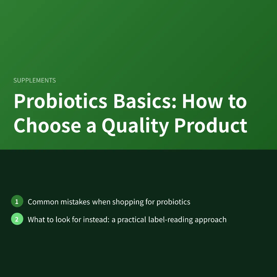 Probiotics Basics: How to Choose a Quality Product - probiotics basics how to choose a quality product