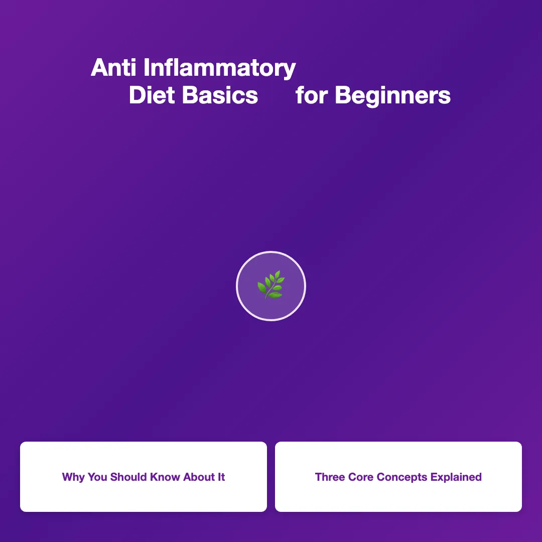 What Is an Anti Inflammatory Diet? - anti inflammatory diet basics