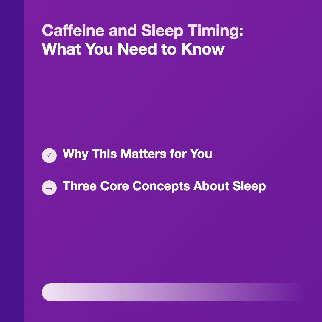 What Is Caffeine and Sleep Timing? - caffeine and sleep timing