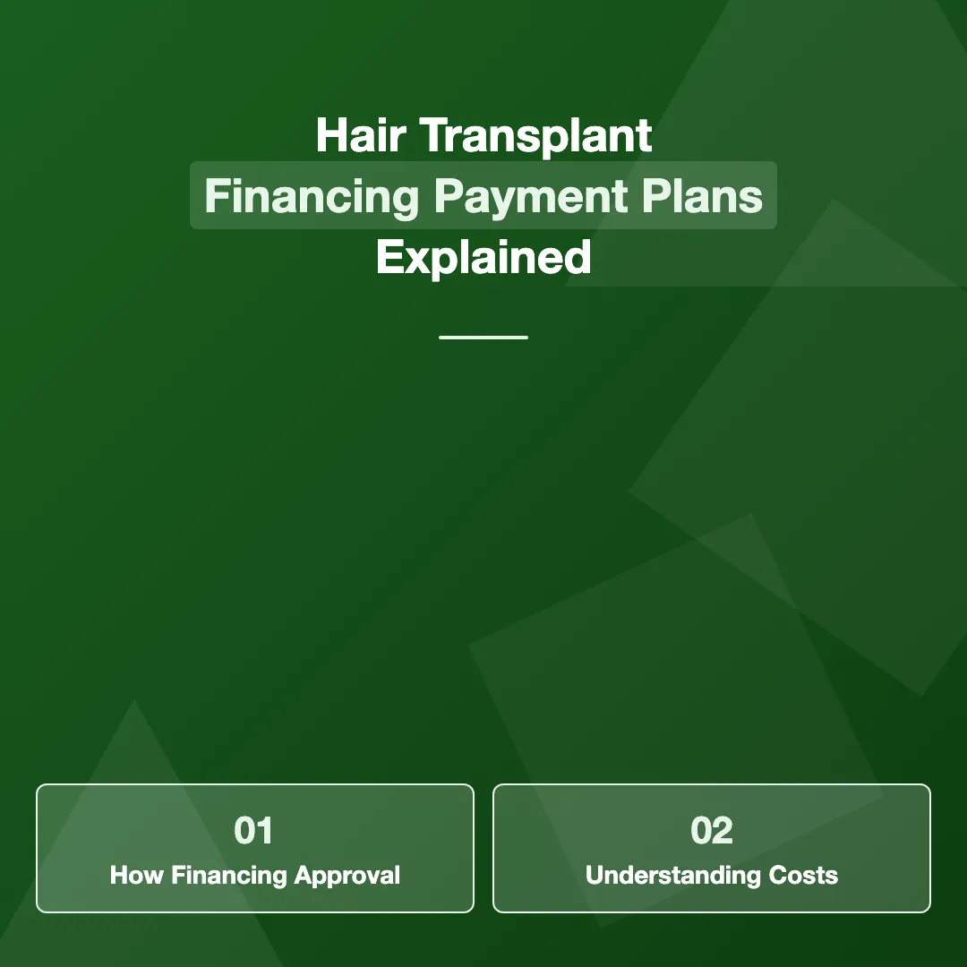 Common Hair Transplant Financing Payment Plans - hair transplant financing payment plans