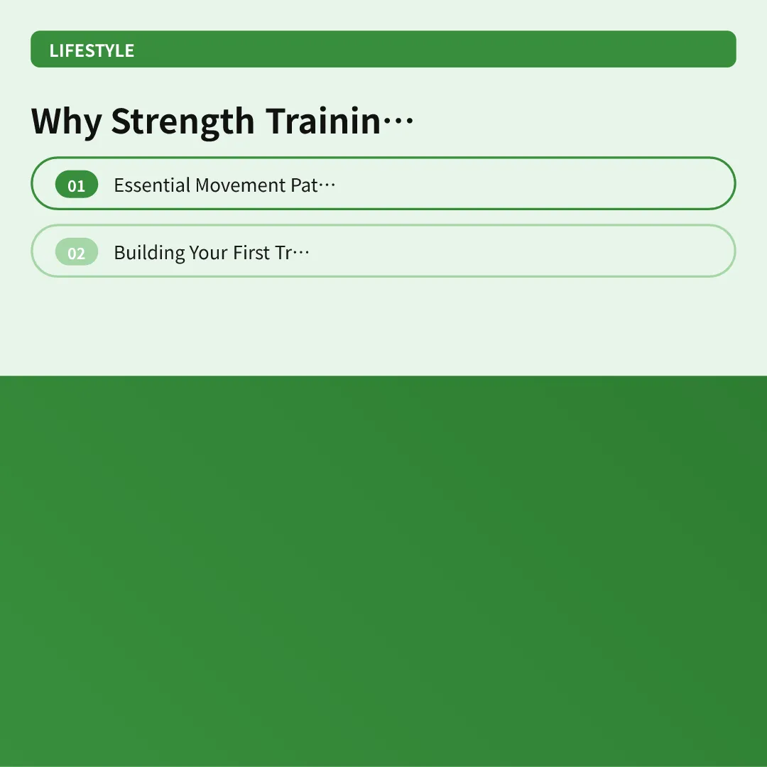 Why Strength Training Matters Beyond Muscle Building - strength training for beginners