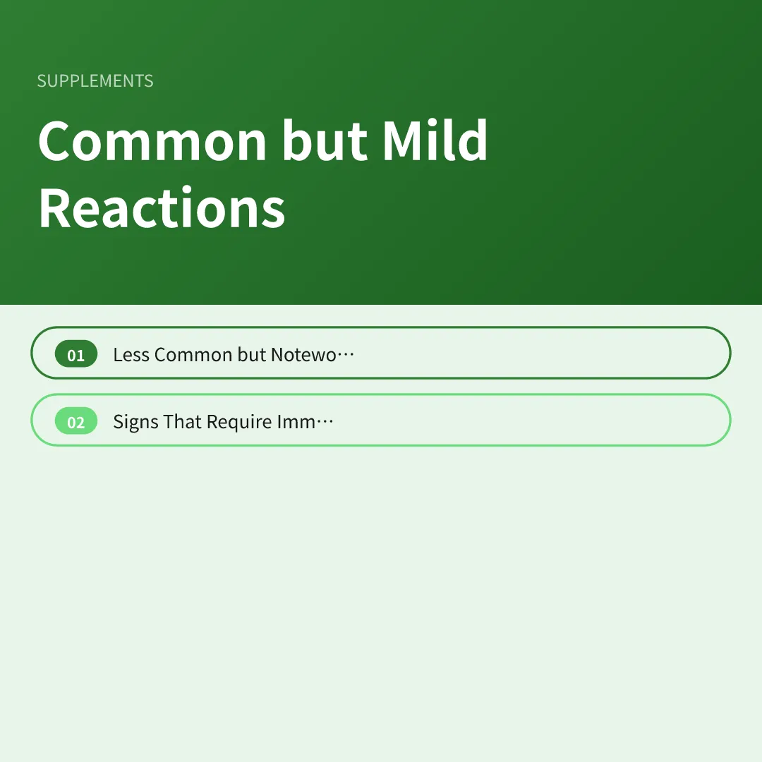 Common but Mild Reactions - turmeric supplement benefits and risks