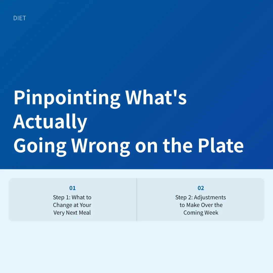 Pinpointing What's Actually Going Wrong on the Plate - how to build a balanced plate