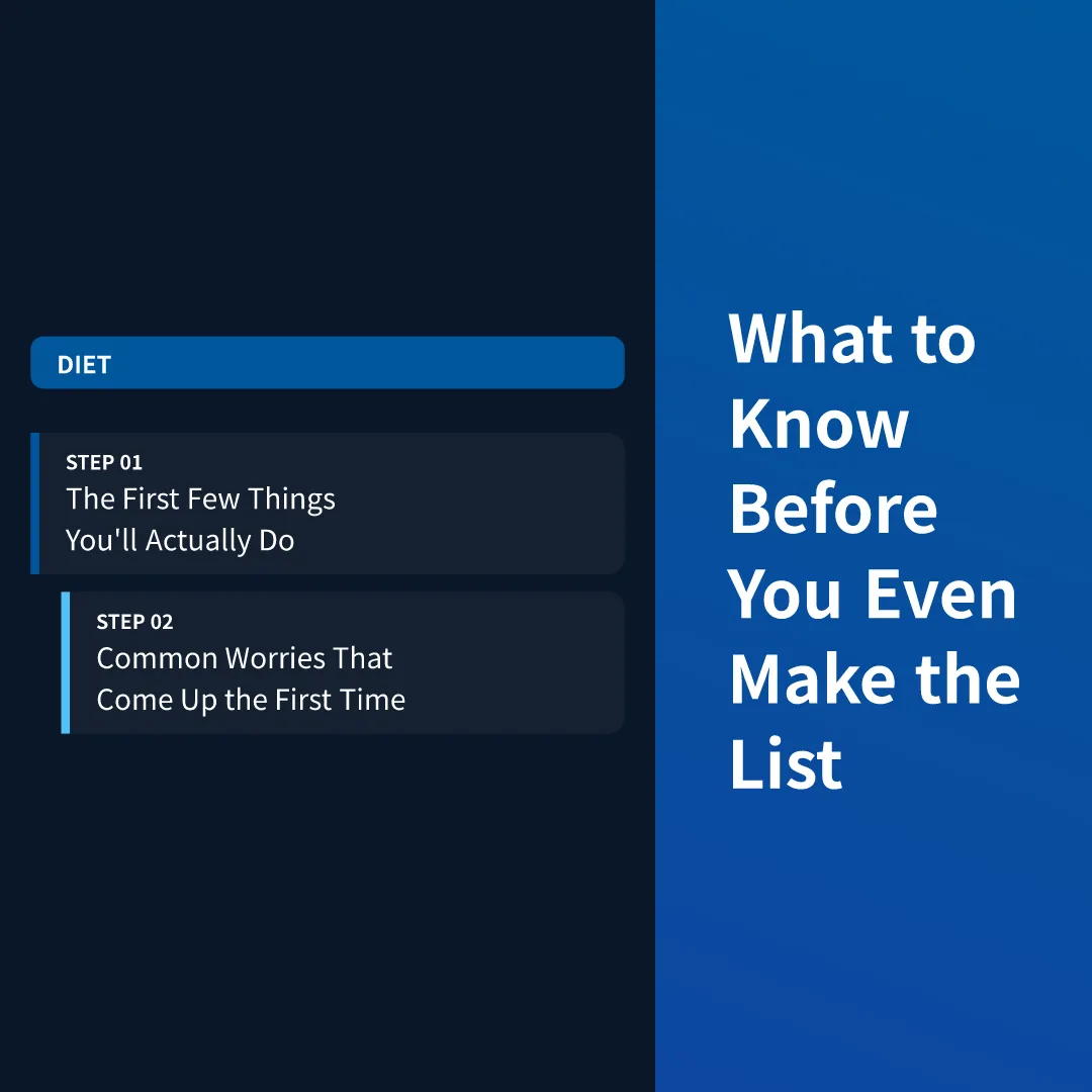 What to Know Before You Even Make the List - healthy grocery list for beginners