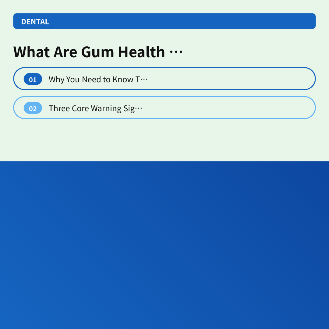 What Are Gum Health Warning Signs? - gum health warning signs