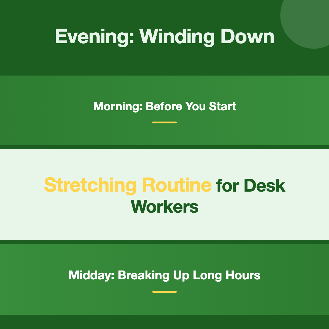 Easy Stretching Routine for Desk Workers Throughout Your Day image 3