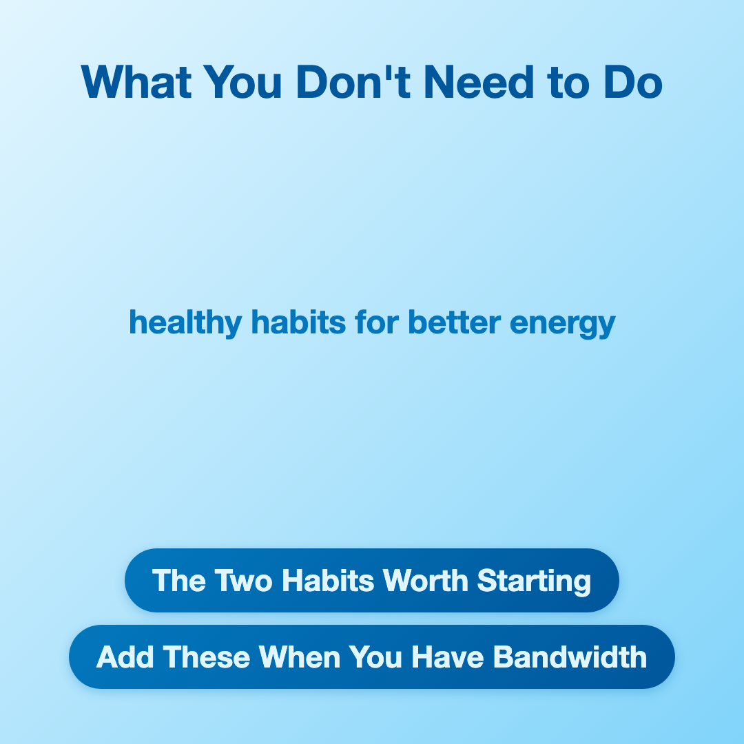 Simple Healthy Habits That Actually Improve Your Energy image 3