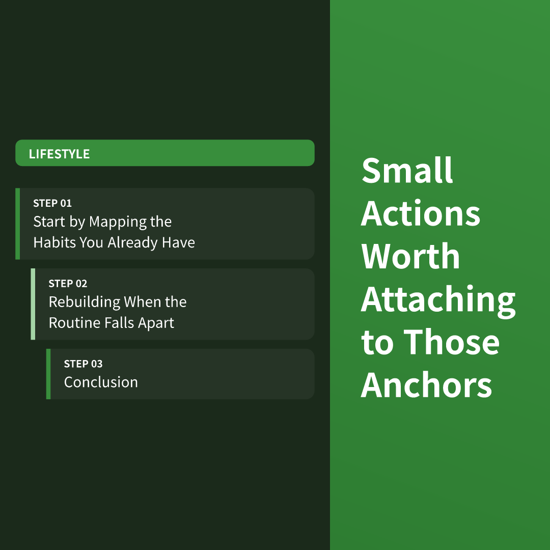 Small Actions Worth Attaching to Those Anchors
