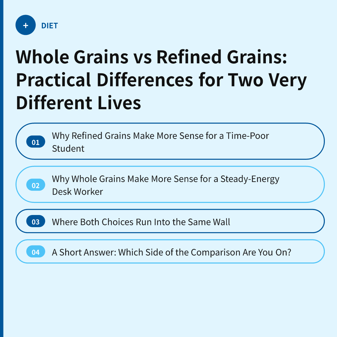 Whole Grains vs Refined Grains: Practical Differences for Two Very Different Lives - whole grains vs refined grains practical differences