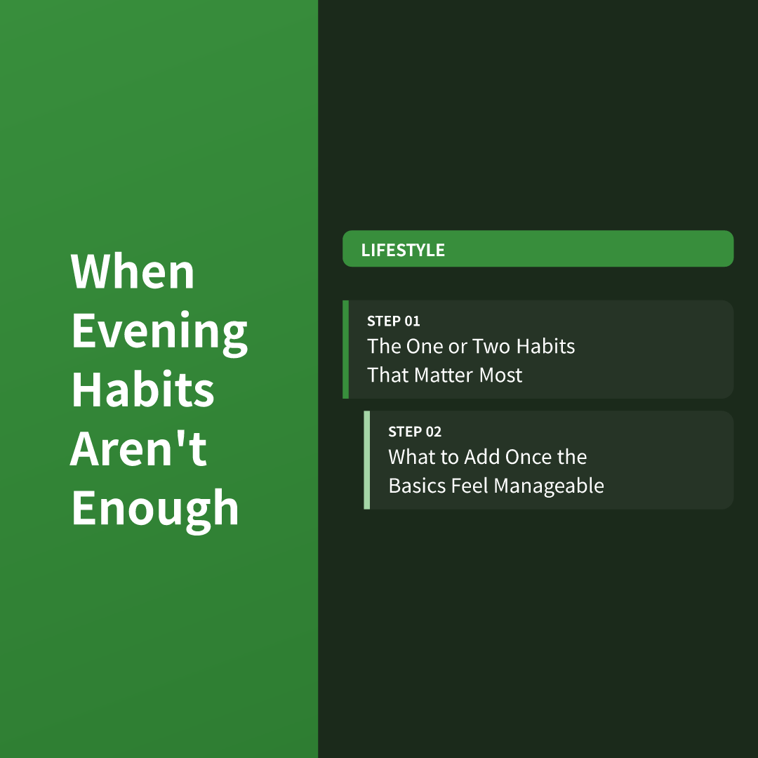 Best Evening Habits for Deeper Sleep, Minus the Overwhelm image 4