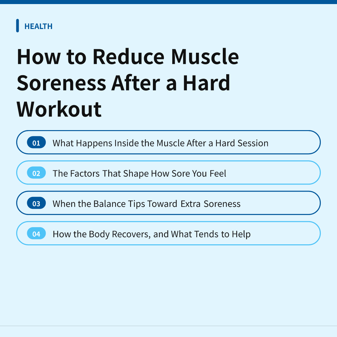 How to Reduce Muscle Soreness After a Hard Workout - how to reduce muscle soreness after a hard workout