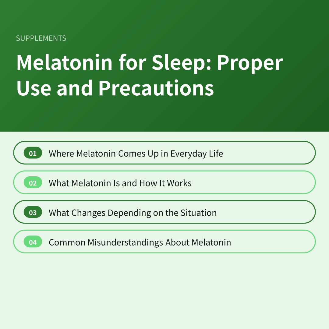 Melatonin for Sleep: Proper Use and Precautions - melatonin for sleep proper use and precautions