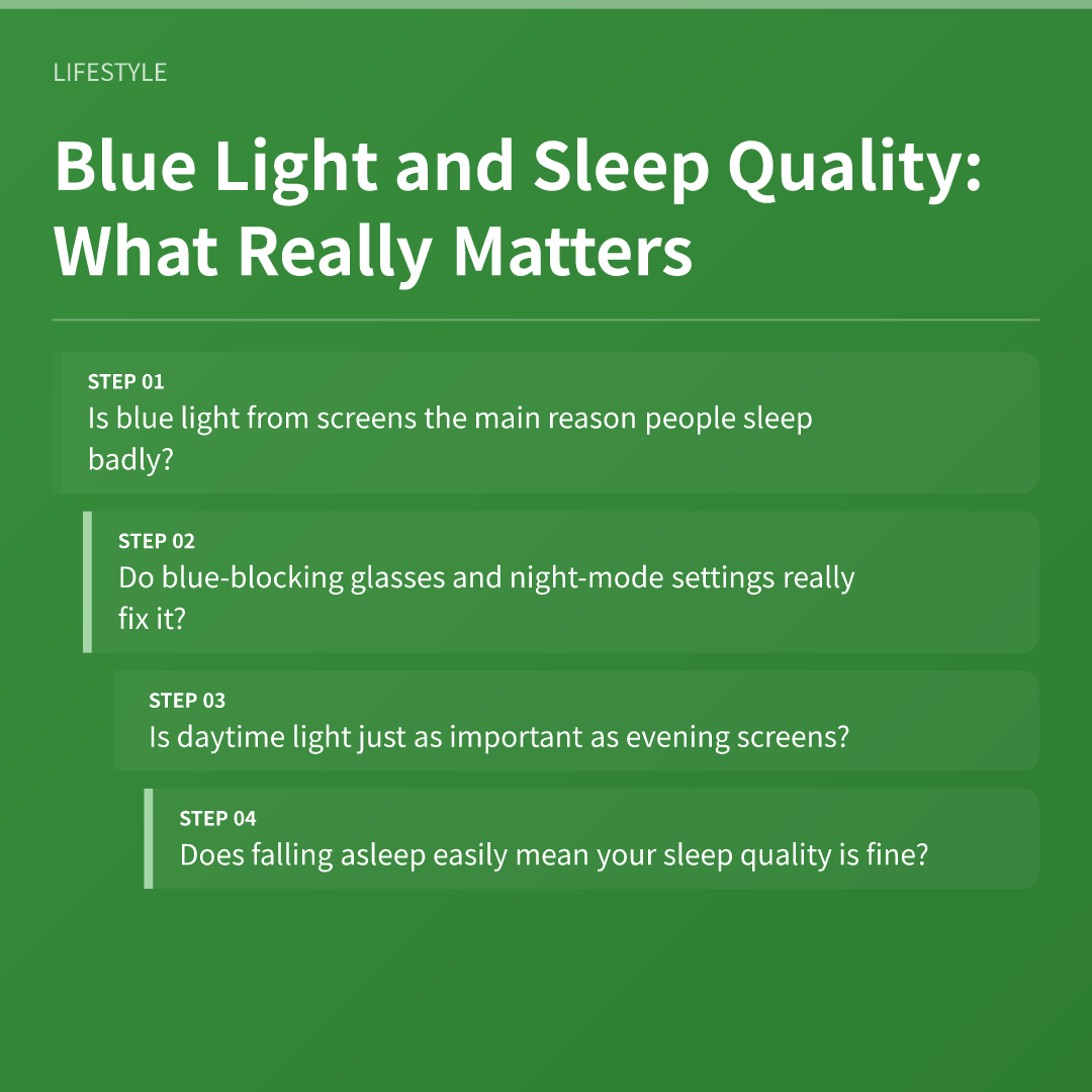 Blue Light and Sleep Quality: What Really Matters - blue light and sleep quality what really matters