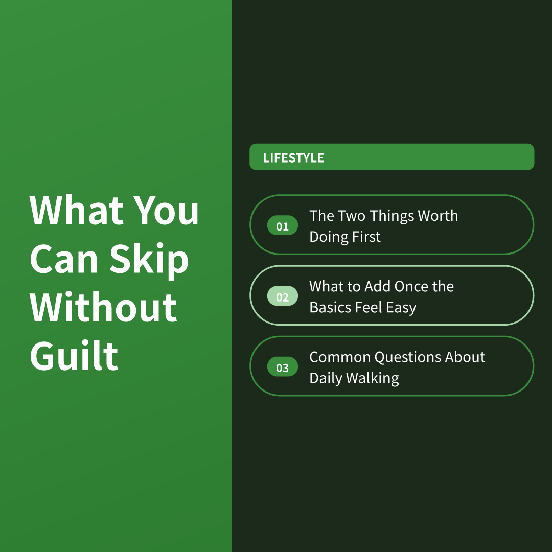 What You Can Skip Without Guilt