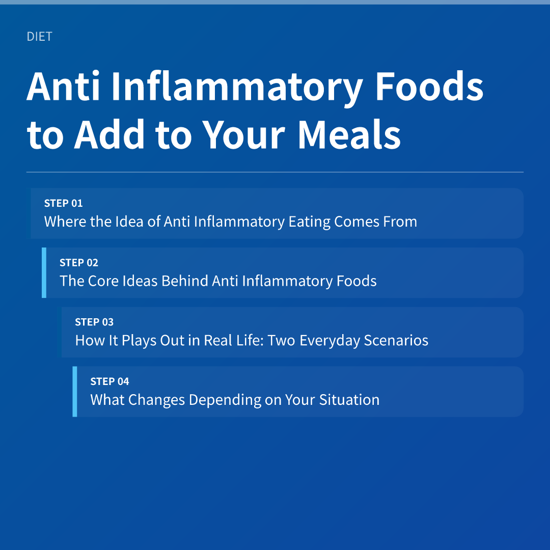 Anti Inflammatory Foods to Add to Your Meals - anti inflammatory foods to add to your meals
