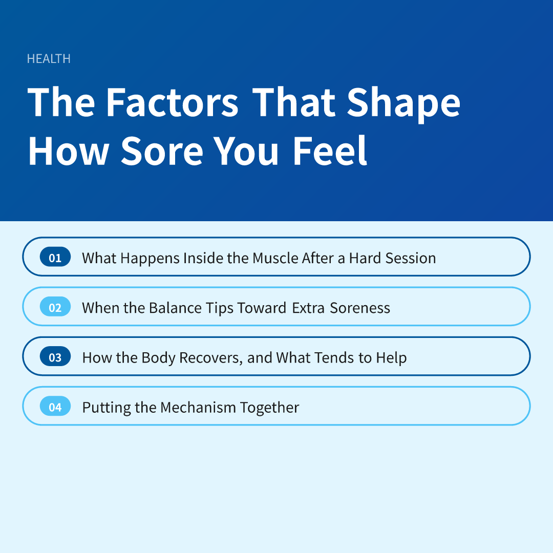 The Factors That Shape How Sore You Feel
